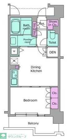 レジディア御茶ノ水の物件間取画像